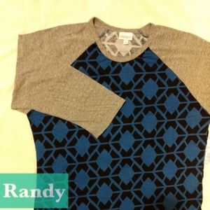 LuLaRoe Randy Baseball Tee